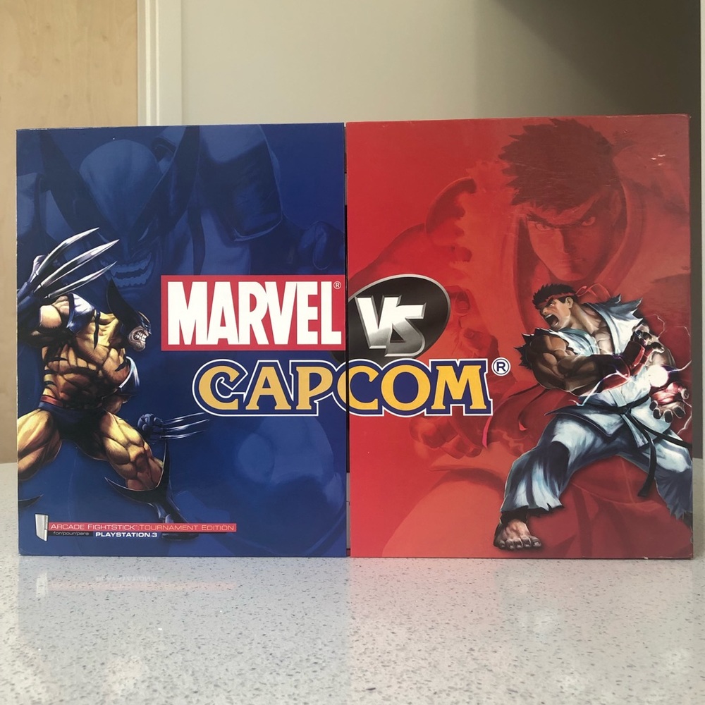 PlayStation 3 Marvel vs Capcom Fight Stick Arcade Tournament Collectors Edition